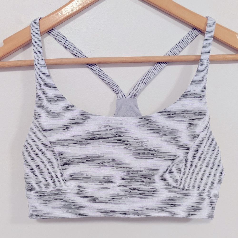 Lululemon Train Times Bra Wee Are From Space Alpine White Battleship 8 - Picture 4 of 14